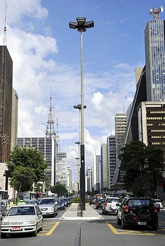 Avenida Paulista, Sao Paulo, Brazil, South America