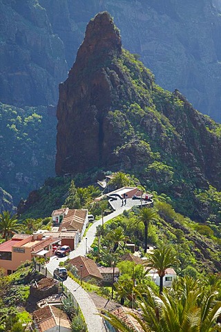 The village Masca, Tenerife, Spain