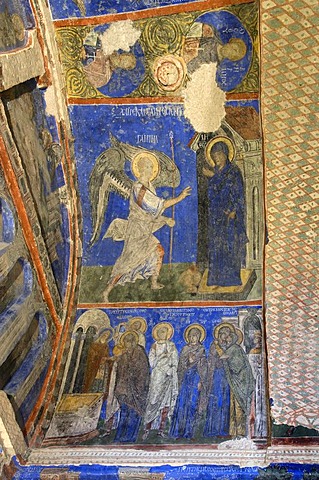 Goereme National Park, UNESCO World Heritage Site, Tokali Kilise or Buckle Church, Wall paintings, Goereme, Cappadocia, Turkey