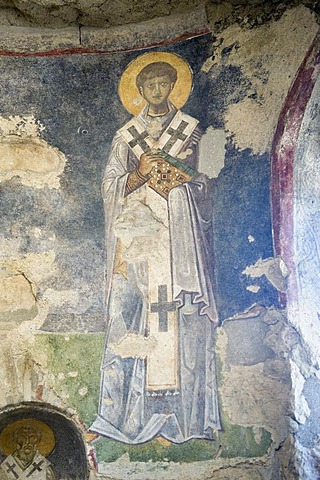 Saint Nicholas church, painted frescos, Demre, Myra, Turkey