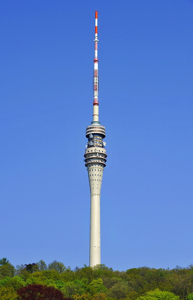 Dresden Televison Tower, Wachwitz district, Free State of Saxony, Germany, Europe