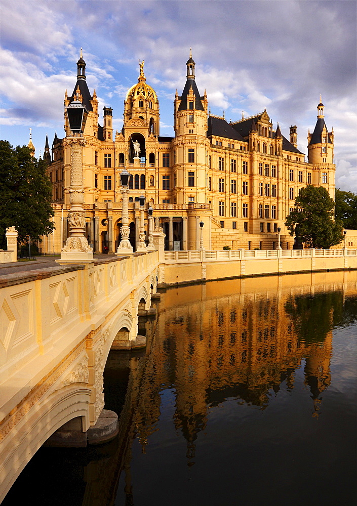 Schwerin Castle, National Garden Show, Schwerin, Mecklenburg-Western Pomerania, Germany, Europe