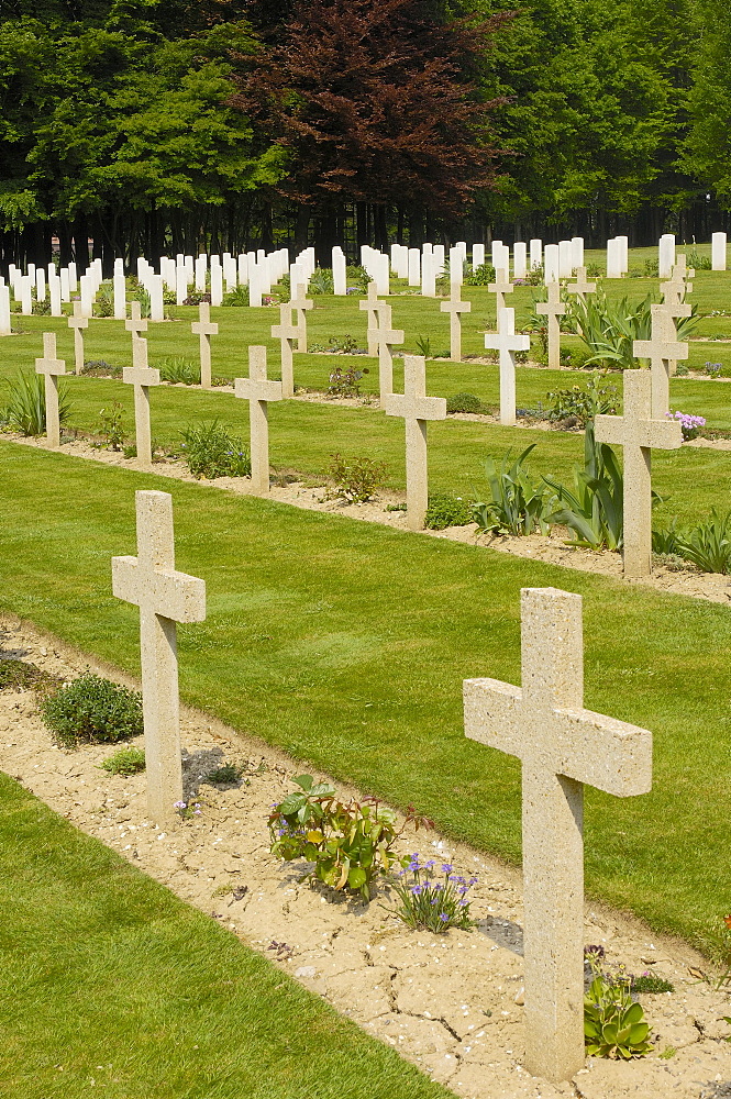 Thiepval First World War Cemetery, Picardie, Somme valley, France, Europe