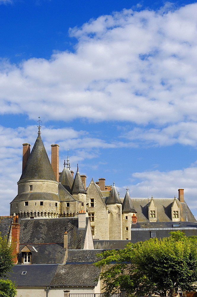 Chateau de Langeais, Langeais Castle, Touraine, Indre-et-Loire departement, Loire Valley, France, Europe