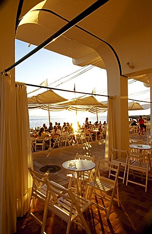 Savannah cafe in San Antonio, Ibiza, Balearic Islands, Spain