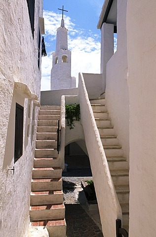 Holiday flats in Binibeca Vell, Minorca, Balearic Islands, Spain