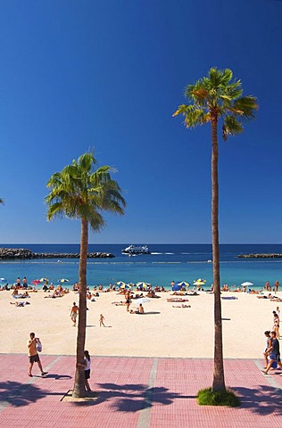 Playa Amadores Beach in Puerto Rico, Grand Canary, Canary Islands, Spain