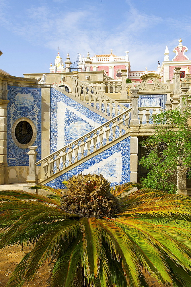 Palace in Estoi, Algarve, Portugal, Europe