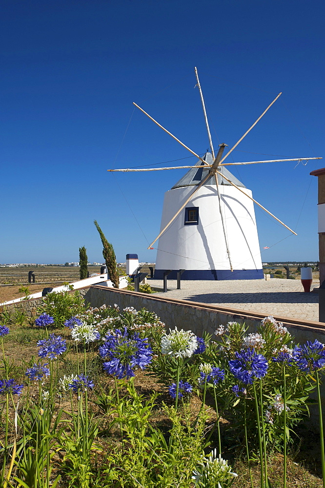 Windmill in Castro Marim, Algarve, Portugal, Europe