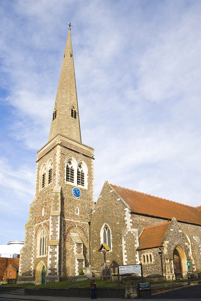 Saint Giles Church, Southampton Street, Reading, Berkshire, United Kingdom, Europe