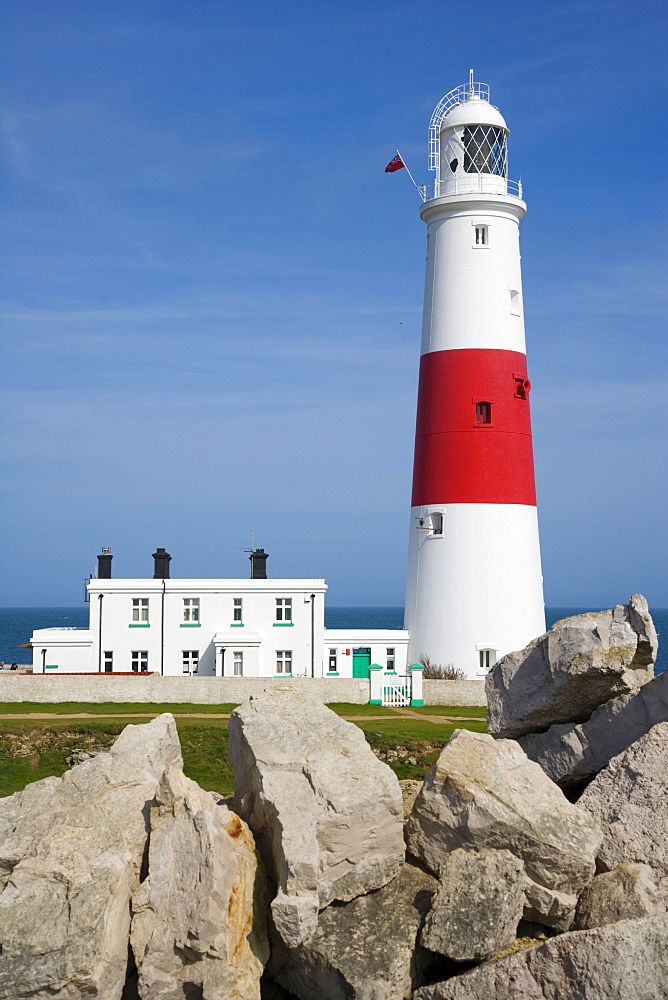 Portland Bill Lighthouse, Isle of Portland, Dorset, England, United Kingdom, Europe