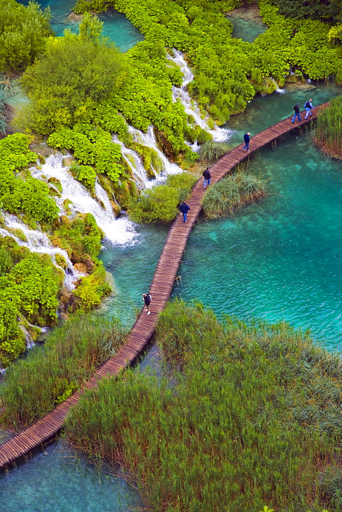 Plitvicka Jezera, Plitvice Lakes National Park, Lika-Senj, Croatia, Europe