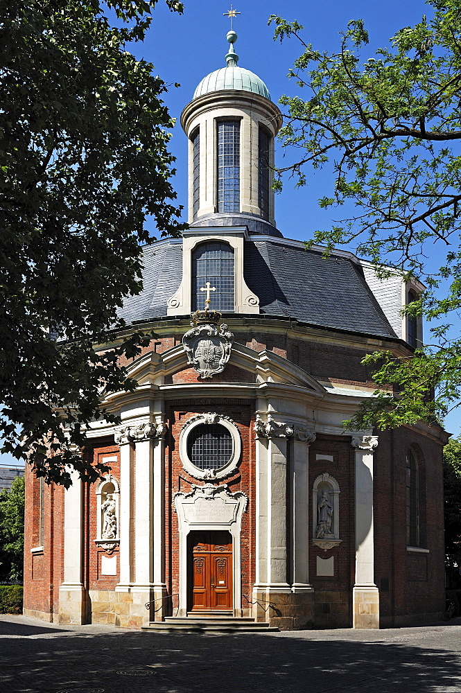 Clemenskirche church, Baroque, 18th century, Muenster, North Rhine-Westphalia, Germany, Europe