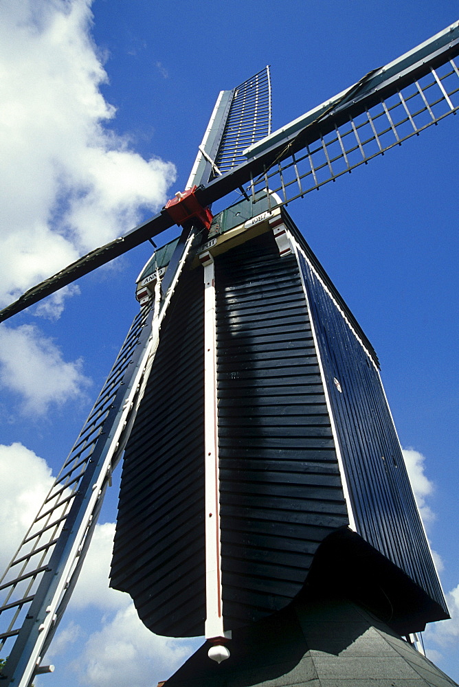 Gristmill De Put, replica of a former windmill, Galgewater, Leiden, province of South Holland, Zuid-Holland, Netherlands, Benelux, Europe