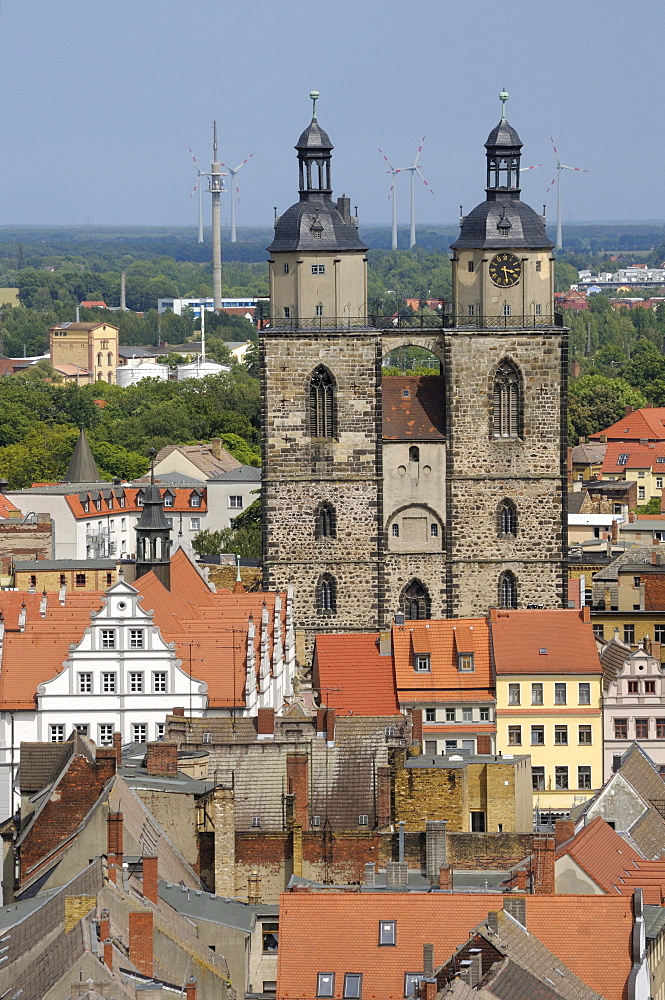 Parish church, Lutherstadt Wittenberg, Saxony-Anhalt, Germany, Europe