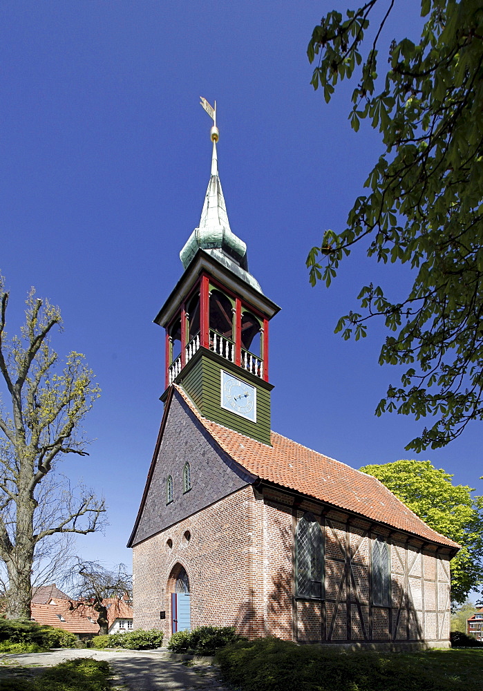 Johanniskirche St. John's church, Ploen, Holstein Switzerland, Schleswig-Holstein, Germany, Europe