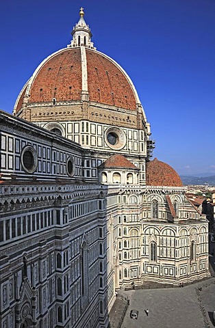 Cathedral of Santa Maria del Flore in Florence, Firenze, Tuscany, Italy, Europe