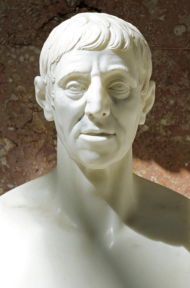 Bust of Joseph Haydn, Austrian composer of the classical period