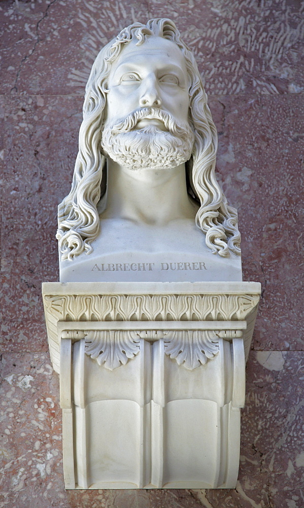 Bust of Albrecht Duerer, German printmaker and painter