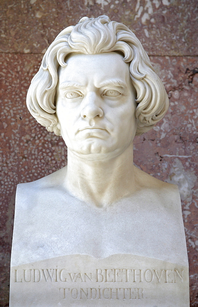 Bust of Ludwig van Beethoven, Composer of the First Viennese School