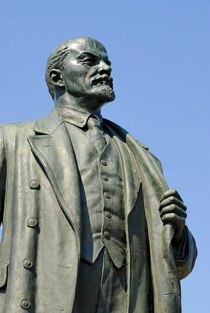 Lenin bronze statue, Moscow, Russia