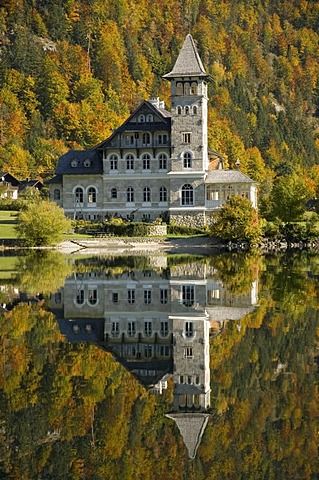 Grundlsee Castle, Ausseerland, Styria, Austria, Europe