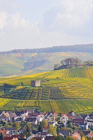 Y-Burg castle ruins, Stetten im Remstal, Baden-Wuerttemberg, Germany, Europe