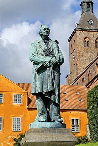 Memorial Hans Christian Andersen, Odense, Funen, Denmark, Europe