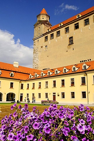 Bratislava Castle or Pressburger Castle, BratislavskË hrad, Bratislava, former Pressburg, Slovakia, Europe