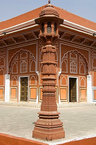 Jaipur City Palace of Jai Singh II, Diwan-i-Khas, Hall of Private Audience, Rajasthan, India, South Asia