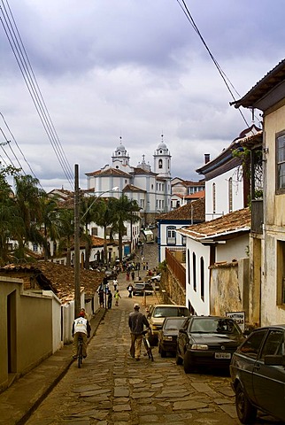 Santo Antonio Cathedral, Diamantina, UNESCO World Heritage Site, Minas Gerais, Brazil, South America