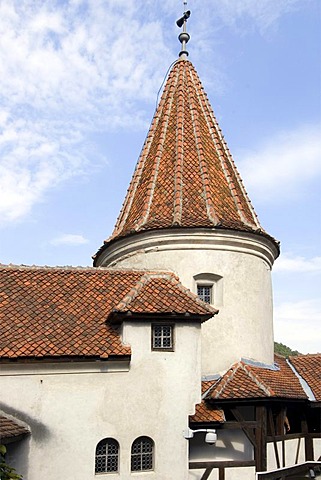 Bran Castle or DraculaÃ­s Castle, Wallachia, Carpathian Mountains, Romania