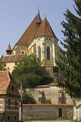 Fortified church Biertan, Unesco World Heritage Site, Transylvania, Rumania