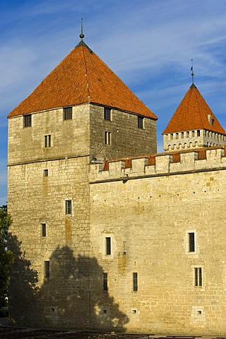 Ordensburg Castle, Kuressaare, Saaremaa, Baltic Sea Island, Estonia, Baltic States, Northeast Europe