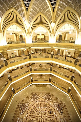 Emirates Palace Hotel, Kempinski Group, Abu Dhabi, United Arab Emirates, Middle East