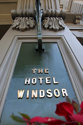 Deluxe hotel Windsor, grand hotel, protected building, Melbourne, Victoria, Australia