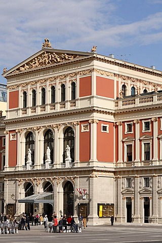 Musikverein, Musical Society, Gesellschaft der Musikfreunde, Society of Friends of Music, Vienna, Austria, Europe