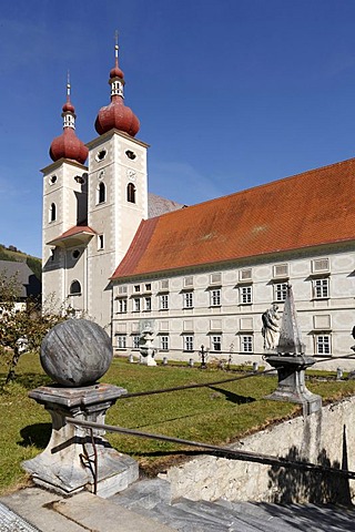 St. Lambrecht Benedictine Monastery, Styria, Austria, Europe