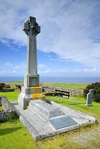 Flora Mac Donald Monument, Isle of Skye, Scotland, Great Britain, Europe