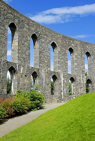 Mc Caig's Tower in Oban, Scotland, Great Britain, Europe