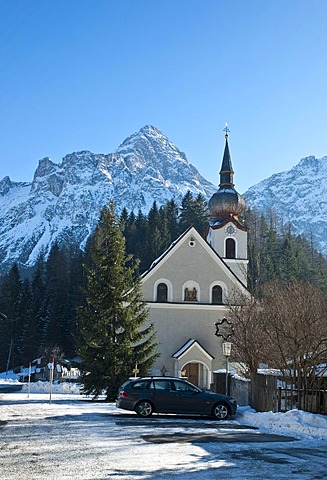 Zum Heiligen Josef Church, Biberwier, Tyrol, Austria, Europe