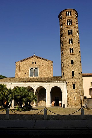 New Appolonarium and tower, Ravenna, Italy, Europe