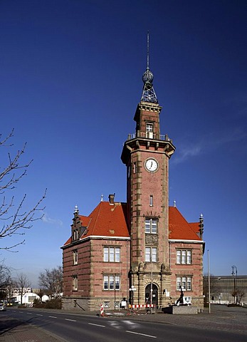 Altes Hafenamt, Old Harbour Master's Office, Dortmund, Ruhr district, North Rhine-Westphalia, Germany, Europe