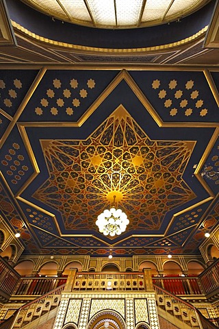 Public swimming pool, Moorish style women sauna, Leipzig, Saxony, Germany, Europe