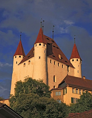 Thun Castle, Bernese Oberland, Bernese Highlands, Switzerland, Europe