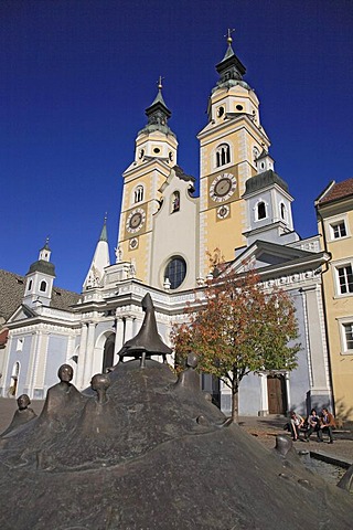 Brixen Cathedral, Brixen, South Tyrol, Italy, Europe