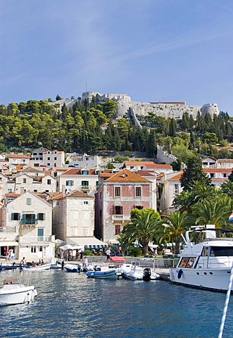 Fortress, Hvar, Dalmatia, Croatia, Europe