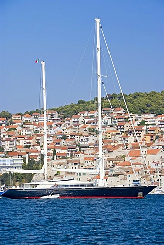 Port city of Sibenik, Dalmatia, Croatia, Europe