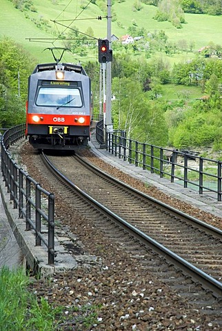 Train, Reichraming, Upper Austria, Austria, Europe