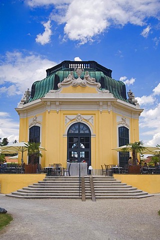 Kaiserpavillon in the zoological garden Schoenbrunn, Vienna, Austria